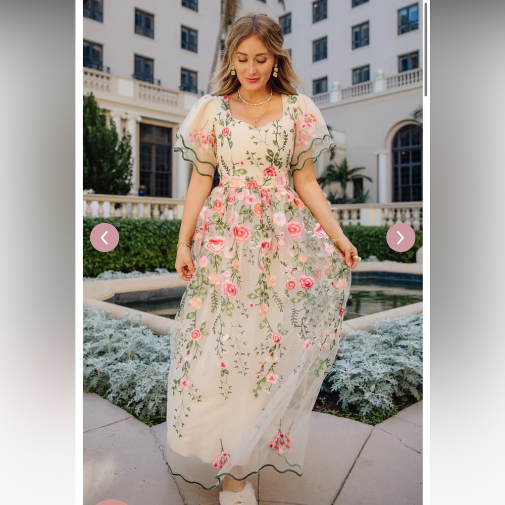 Ivy City Co Floral Maxi Dress